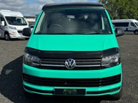 USED 2018 18 VOLKSWAGEN TRANSPORTER T6 CAMPER 2.0 T28 TDI P/V STARTLINE BMT 83 BHP UNIQUE ONE OF A KIND VW TRANSPORTER T28 2.0 TDI IN MINT GREEN WITH WOLFRACE WHEELS AND BF GOODRICH OFF ROAD TYRES