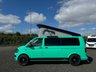 USED 2018 18 VOLKSWAGEN TRANSPORTER T6 CAMPER 2.0 T28 TDI P/V STARTLINE BMT 83 BHP UNIQUE ONE OF A KIND VW TRANSPORTER T28 2.0 TDI IN MINT GREEN WITH WOLFRACE WHEELS AND BF GOODRICH OFF ROAD TYRES