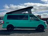 USED 2018 18 VOLKSWAGEN TRANSPORTER T6 CAMPER 2.0 T28 TDI P/V STARTLINE BMT 83 BHP UNIQUE ONE OF A KIND VW TRANSPORTER T28 2.0 TDI IN MINT GREEN WITH WOLFRACE WHEELS AND BF GOODRICH OFF ROAD TYRES