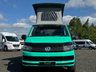 USED 2018 18 VOLKSWAGEN TRANSPORTER T6 CAMPER 2.0 T28 TDI P/V STARTLINE BMT 83 BHP UNIQUE ONE OF A KIND VW TRANSPORTER T28 2.0 TDI IN MINT GREEN WITH WOLFRACE WHEELS AND BF GOODRICH OFF ROAD TYRES