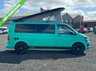 USED 2018 18 VOLKSWAGEN TRANSPORTER T6 CAMPER 2.0 T28 TDI P/V STARTLINE BMT 83 BHP UNIQUE ONE OF A KIND VW TRANSPORTER T28 2.0 TDI IN MINT GREEN WITH WOLFRACE WHEELS AND BF GOODRICH OFF ROAD TYRES