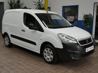 USED 2018 68 PEUGEOT PARTNER 1.6 BLUE HDI PROFESSIONAL L1 100 BHP 3 SEATS SAT NAV APPLE CARPLAY MIRRORLINK AIR CON CRUISE CONTROL PARKING SENSORS TWO OWNERS SERVICE HISTORY