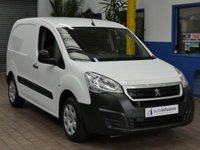 USED 2018 68 PEUGEOT PARTNER 1.6 BLUE HDI PROFESSIONAL L1 100 BHP 3 SEATS SAT NAV APPLE CARPLAY MIRRORLINK AIR CON CRUISE CONTROL PARKING SENSORS TWO OWNERS SERVICE HISTORY