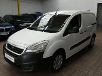 USED 2018 68 PEUGEOT PARTNER 1.6 BLUE HDI PROFESSIONAL L1 100 BHP 3 SEATS SAT NAV APPLE CARPLAY MIRRORLINK AIR CON CRUISE CONTROL PARKING SENSORS TWO OWNERS SERVICE HISTORY