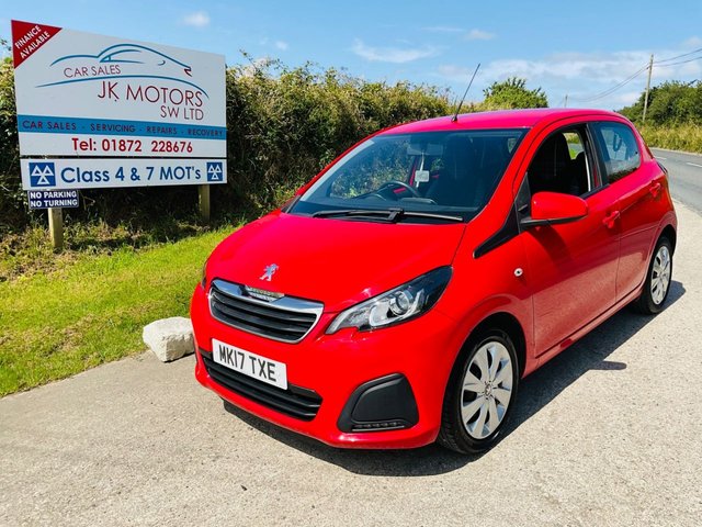 2017 17 Peugeot 108 1.0 ACTIVE 5d 68 BHP