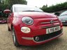 USED 2016 16 FIAT 500 1.2 LOUNGE 3d 69 BHP 