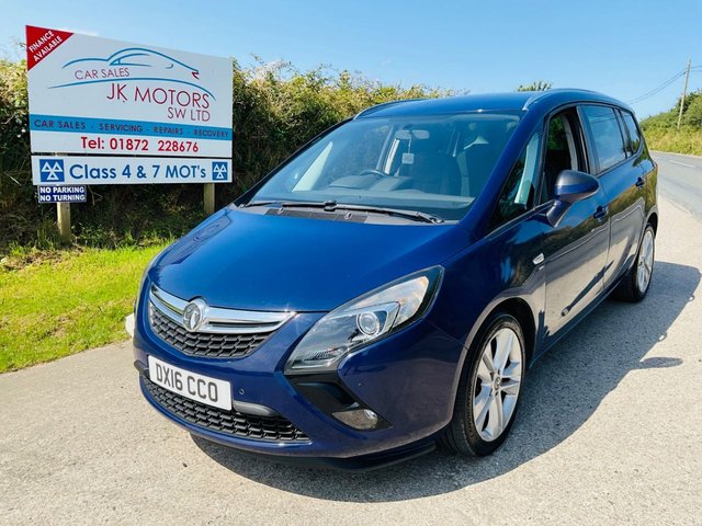 2016 16 Vauxhall Zafira Tourer 1.6 SRI CDTI ECOFLEX S/S 5d 134 BHP