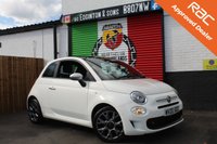 USED 2020 20 FIAT 500 1.2 ROCKSTAR 3d 69 BHP VIEW AND RESERVE ONLINE OR CALL 01527-853940 FOR MORE INFO.