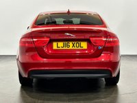 USED 2016 16 JAGUAR XE 2.0 R-SPORT 4d 161 BHP Full Leather Ebony / Pimento