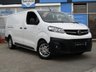 USED 2019 69 VAUXHALL VIVARO 1.5 L2H1 2900 DYNAMIC S/S 101 BHP Finished in WHITE JADE with Ply Lined trim. This Vivaro is Vauxhalls best selling van and this third generation model is one of the best medium sized vans for sale right now. This clean, spacious and economical van is available today. Features include, Cruise Control, Park Sensors, B/Tooth, DAB Radio, Twin Side Loading Doors, Ply Lined Back, Air Con, Full Steel Bulkhead and much more. Dealer Serviced.