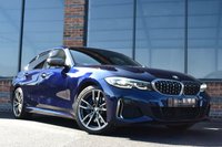 USED 2020 20 BMW M340i 3.0 M340I XDRIVE 4d 369 BHP TANZANITE BLUE / H&K / TECH PK