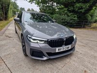 USED 2022 71 BMW 5 SERIES 2.0 530E M SPORT 5d 289 BHP 8.9% APR FINANCE RATES