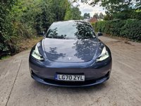 USED 2020 70 TESLA Model 3 LONG RANGE AWD 4d 302 BHP ZERO DEPOSIT FINANCE AVAILABLE