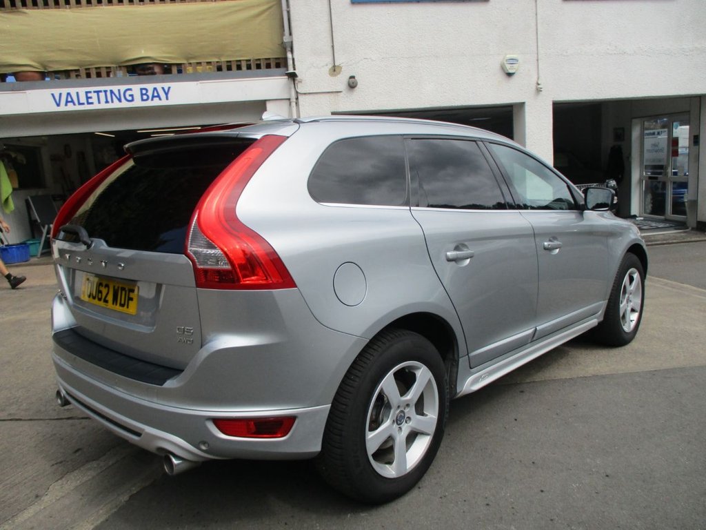 USED 2012 62 VOLVO XC60 2.4 D5 R-DESIGN AWD 5d 212 BHP LOW MILEAGE/ FULL SERVICE HISTORY