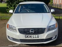 USED 2014 14 VOLVO S80 2.0 D3 SE 4d 134 BHP RARE PEARLESCENT WHITE