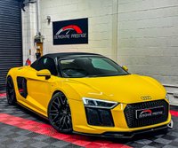 USED 2018 R AUDI R8 5.2 SPYDER V10 QUATTRO 2d 533 BHP 