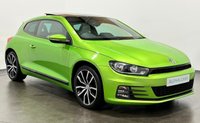 USED 2015 15 VOLKSWAGEN SCIROCCO 2.0 GT TSI BLUEMOTION TECHNOLOGY 2d 218 BHP Viper Green ,  Alcantara Seat Inserts