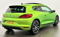 USED 2015 15 VOLKSWAGEN SCIROCCO 2.0 GT TSI BLUEMOTION TECHNOLOGY 2d 218 BHP Viper Green ,  Alcantara Seat Inserts