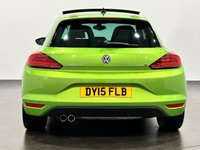 USED 2015 15 VOLKSWAGEN SCIROCCO 2.0 GT TSI BLUEMOTION TECHNOLOGY 2d 218 BHP Viper Green ,  Alcantara Seat Inserts