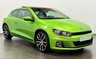 USED 2015 15 VOLKSWAGEN SCIROCCO 2.0 GT TSI BLUEMOTION TECHNOLOGY 2d 218 BHP Viper Green ,  Alcantara Seat Inserts
