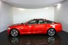 USED 2014 14 JAGUAR XJ 3.0 D V6 PORTFOLIO 4d 275 BHP-2 OWNER CAR FROM NEW-FINISHED IN ITALIAN RACING RED METALLIC WITH HEATED IVORY LEATHER UPHOLSTERY-DUAL CLIMATE CONTROL-CRUISE CONTROL-MFSW-BLUETOOTH-SATNAV-SLIDE & TILT GLASS PANORAMIC SUNROOF-REVERSE CAMERA-20