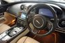 USED 2014 14 JAGUAR XJ 3.0 D V6 PORTFOLIO 4d 275 BHP-2 OWNER CAR FROM NEW-FINISHED IN ITALIAN RACING RED METALLIC WITH HEATED IVORY LEATHER UPHOLSTERY-DUAL CLIMATE CONTROL-CRUISE CONTROL-MFSW-BLUETOOTH-SATNAV-SLIDE & TILT GLASS PANORAMIC SUNROOF-REVERSE CAMERA-20