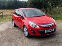 USED 2013 13 VAUXHALL CORSA 1.2 ENERGY AC 5d 83 BHP FULL  SERVICE HISTORY