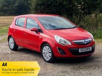 USED 2013 13 VAUXHALL CORSA 1.2 ENERGY AC 5d 83 BHP FULL  SERVICE HISTORY