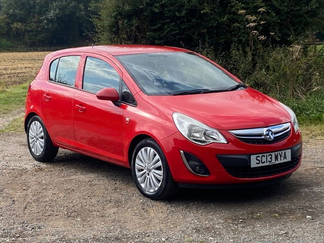 2013 13 Vauxhall Corsa 1.2 ENERGY AC 5d 83 BHP
