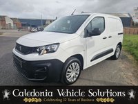 USED 2019 19 PEUGEOT PARTNER 1.5 BLUEHDI PROFESSIONAL L1 101 BHP REAR PARKING SENSORS, AIR CON, BLUETOOTH, USB, AUX, 8INCH TOUCHSCREEN WITH CONNECT DAB RADIO, PEUGEOT I-COCKPIT