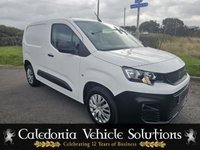 USED 2019 19 PEUGEOT PARTNER 1.5 BLUEHDI PROFESSIONAL L1 101 BHP REAR PARKING SENSORS, AIR CON, BLUETOOTH, USB, AUX, 8INCH TOUCHSCREEN WITH CONNECT DAB RADIO, PEUGEOT I-COCKPIT