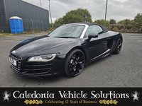 USED 2010 60 AUDI R8 5.2L SPYDER V10 QUATTRO 2d 518 BHP 12 MONTH MOT | 6 MONTH WARRANTY
