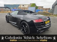 USED 2010 60 AUDI R8 5.2L SPYDER V10 QUATTRO 2d 518 BHP 12 MONTH MOT | 6 MONTH WARRANTY