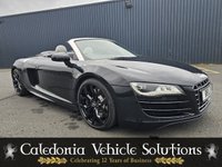 USED 2010 60 AUDI R8 5.2L SPYDER V10 QUATTRO 2d 518 BHP 12 MONTH MOT | 6 MONTH WARRANTY