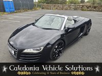 USED 2010 60 AUDI R8 5.2L SPYDER V10 QUATTRO 2d 518 BHP 12 MONTH MOT | 6 MONTH WARRANTY