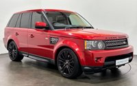 USED 2012 12 LAND ROVER RANGE ROVER SPORT 3.0 SDV6 HSE 5d 255 BHP Front Cool Box, Centre Arm Rests, Full Ebony Leather Interior, Firenze Red Metallic, Satin Black Alloy Wheels, Privacy Glass