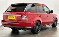 USED 2012 12 LAND ROVER RANGE ROVER SPORT 3.0 SDV6 HSE 5d 255 BHP Front Cool Box, Centre Arm Rests, Full Ebony Leather Interior, Firenze Red Metallic, Satin Black Alloy Wheels, Privacy Glass
