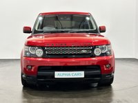 USED 2012 12 LAND ROVER RANGE ROVER SPORT 3.0 SDV6 HSE 5d 255 BHP Front Cool Box, Centre Arm Rests, Full Ebony Leather Interior, Firenze Red Metallic, Satin Black Alloy Wheels, Privacy Glass