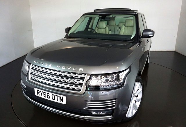 2016 66 Land Rover Range Rover 3.0 TDV6 VOGUE SE 5d 255 BHP-1 OWNER FROM NEW-FINISHED IN CORRIS GREY METALLIC-HEATED & COOLED IVORY LEATHER UPHOLSTERY-21