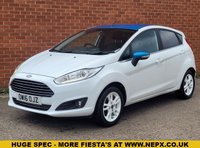 USED 2016 16 FORD FIESTA 1.2 ZETEC WHITE EDITION SPRING 5d 81 BHP 
