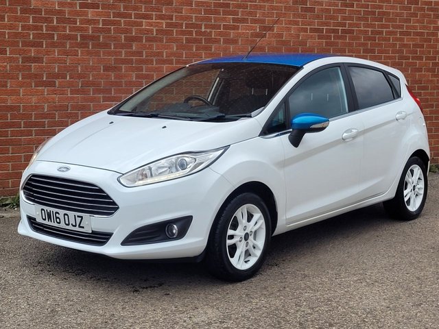 2016 16 Ford Fiesta 1.2 ZETEC WHITE EDITION SPRING 5d 81 BHP