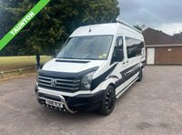 USED 2016 16 VOLKSWAGEN CRAFTER 2.0 CR35 TDI H/R P/V 135 BHP High Spec 4 berth VW Crafter
