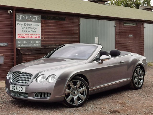 2007 Bentley Continental 6.0 GTC 2d 550 BHP