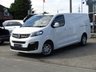 USED 2019 69 VAUXHALL VIVARO 1.5 L2H1 2900 SPORTIVE S/S 101 BHP Finished in WHITE JADE with Ply Lined trim. This Vivaro is Vauxhalls best selling van and this third generation model is one of the best medium sized vans for sale right now. This clean, spacious and economical van is available today. Features include, Cruise control, Park Sensors, B/Tooth, DAB Radio, Apple Play, Twin Side Loading Doors, Ply Lined Back, Air Con, Full Steel Bulkhead and much more. Dealer Serviced at 25060 miles and at 51433 miles.