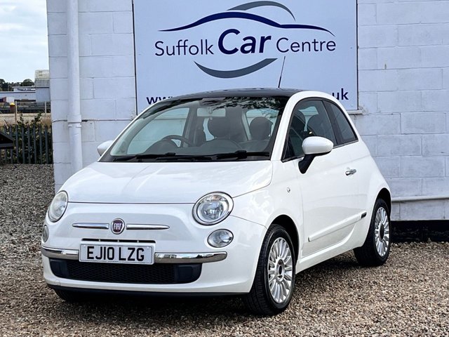 2010 10 Fiat 500 1.2 LOUNGE 3d 69 BHP
