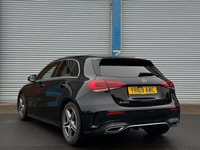 USED 2019 69 MERCEDES-BENZ A-CLASS 1.3 A 200 AMG LINE EXECUTIVE 5d 161 BHP THIS CAR COMES WITH 6 MONTHS WARRANTY , BREAKDOWN COVER & RECOVERY +  Front and rear parking aid +  Wide angle reverse camera +  Front heated seats +  Full leather trim +  Red interior accents +  Adaptive cruise control +  Traction control +  Dual zone climate control +  Auto side mirrors +  Auto headlights +  LED Day time running lights +  Assistance Graphic +  Tow away protection +  Active lane keeping assist +  Driver attention assist +  Active brake assist +  Acoustic Lock +  Exterior lighti
