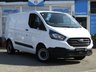 USED 2018 68 FORD TRANSIT CUSTOM 2.0 300 BASE P/V L1 H1 104 BHP Finished in FROZEN WHITE with contrasting CLOTH trim. This Transit is a great drivers van. It has long been the icon of the british roads. This van offers great value, practical, economical and is versitile. Features include, B/Tooth, Park sensors, Ply Lined, 2 Keys and much more. This very clean van has been Serviced at 10184 miles, 19401 miles, 30676 miles, 37533 miles and on arrival at 64766 miles.