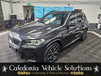 USED 2022 22 BMW X3 2.0 XDRIVE20I M SPORT MHEV 5d 182 BHP 12 MONTH MOT, 6 MONTH WARRANTY, AUTOMATIC, HYBRID ELECTRIC