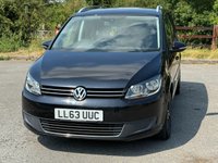 USED 2013 63 VOLKSWAGEN TOURAN 1.6 SE TDI BLUEMOTION TECHNOLOGY 5d 103 BHP 
