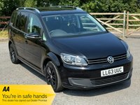 USED 2013 63 VOLKSWAGEN TOURAN 1.6 SE TDI BLUEMOTION TECHNOLOGY 5d 103 BHP 
